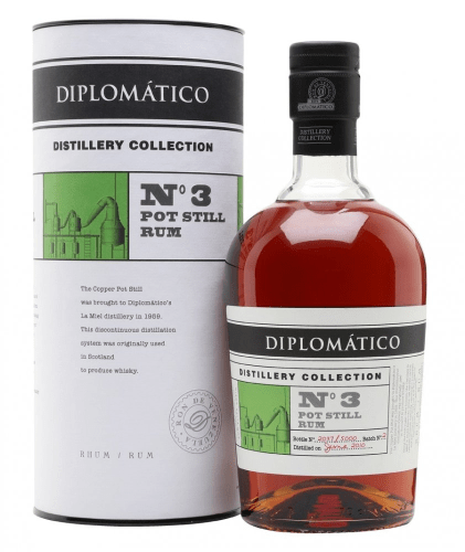 Diplomatico No. 3 Pot Still Rum Distillery Collection 0