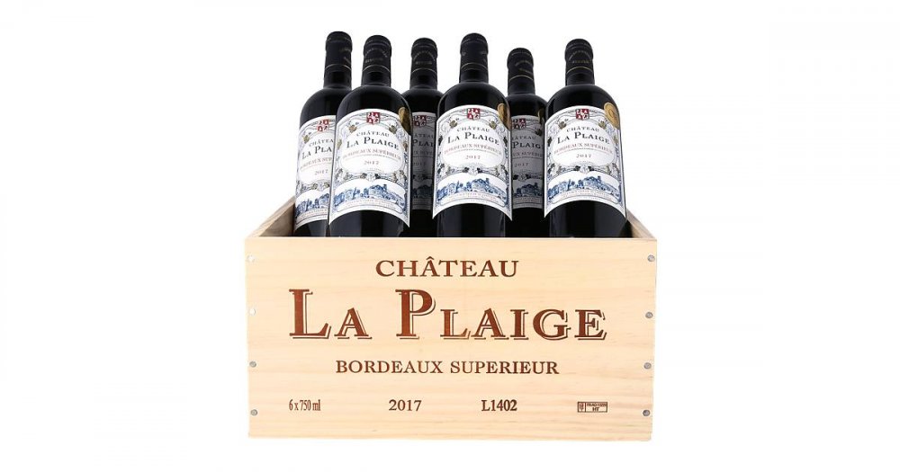 Château La Plaige Bordeaux Superieur Rouge 6×0