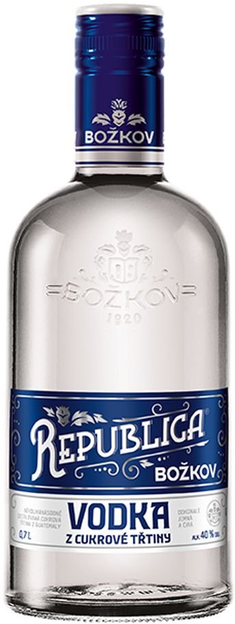 Božkov Republica Vodka z Cukrové Třtiny 0