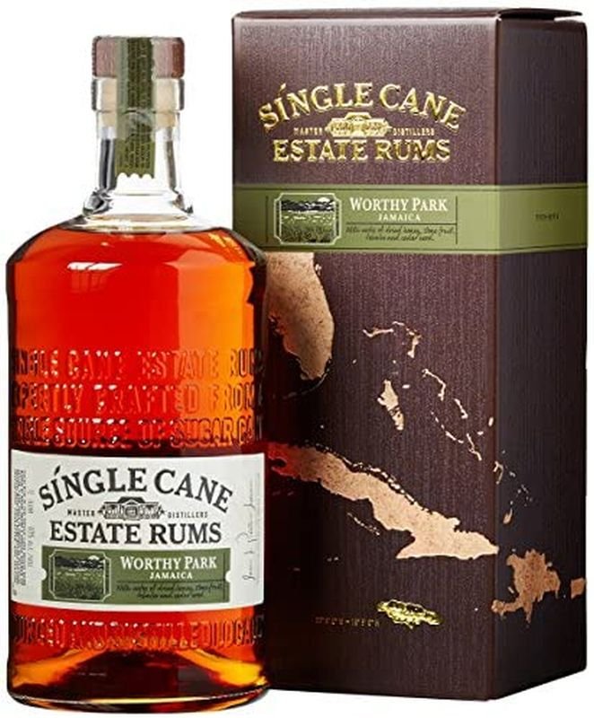 Single Cane Estate Rums Worthy Park 1l 40% GB