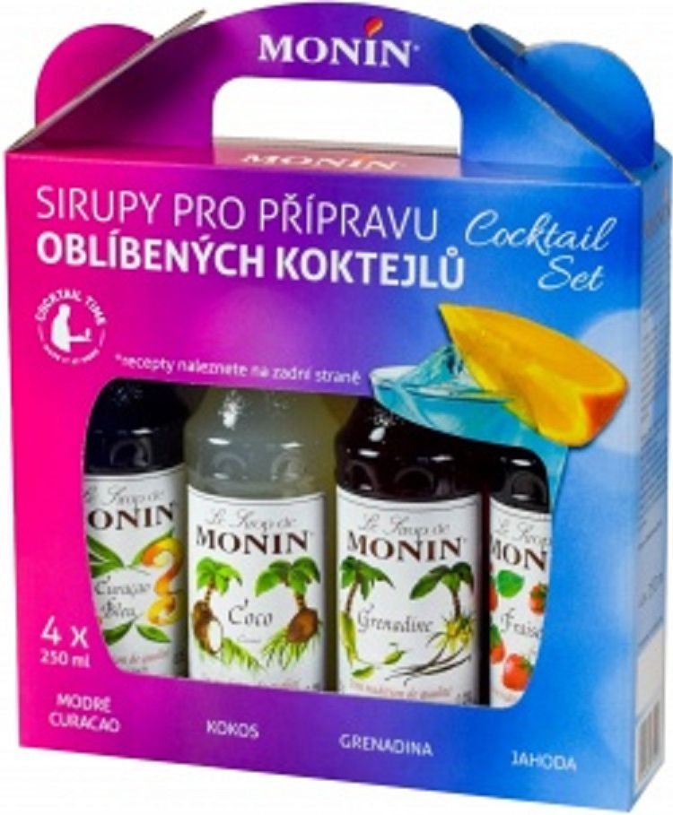 Monin Cocktail box 4x 0