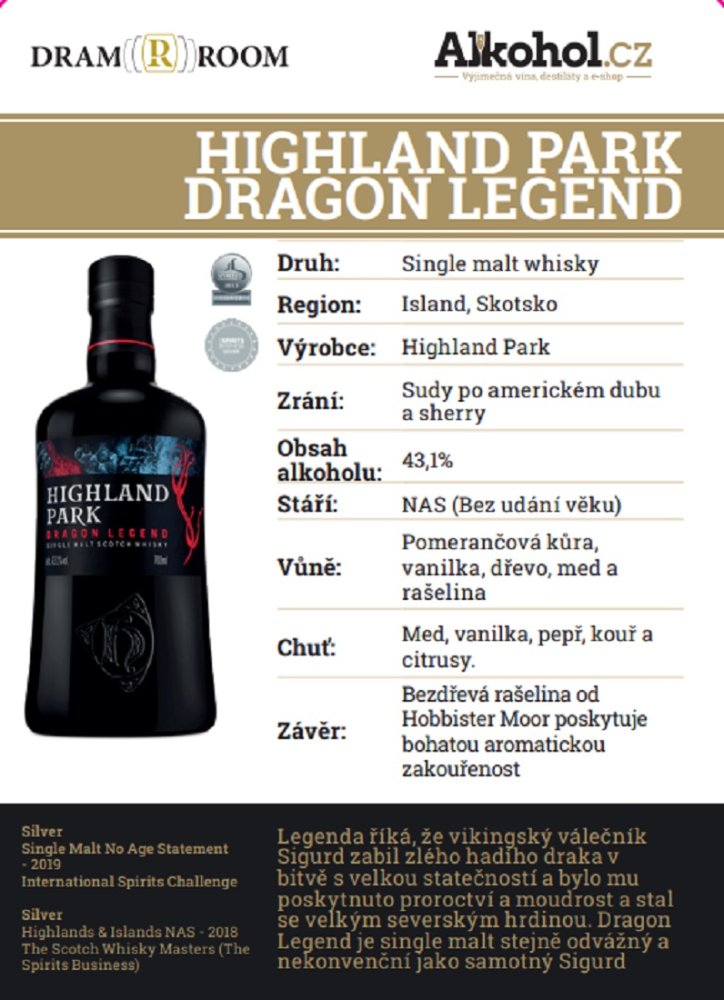 Highland Park Dragon Legend 0