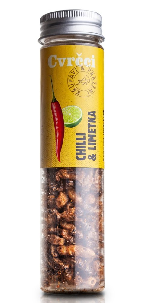 Cvrčci Chilli & Limeta 20g