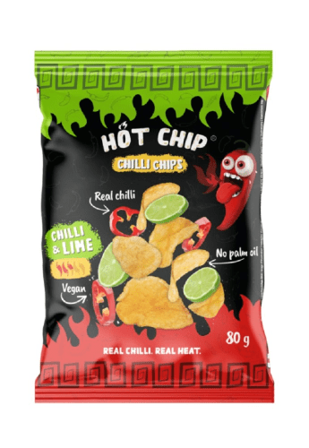 Bramborové Chipsy Chilli and Lime 80g