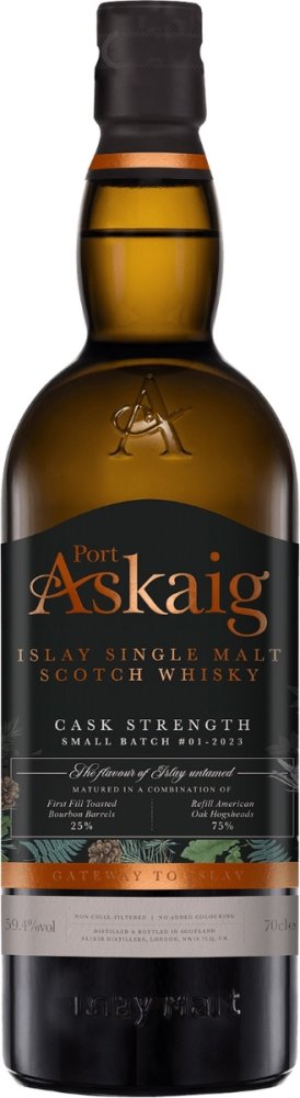 Port Askaig Cask Strength Small Batch 0