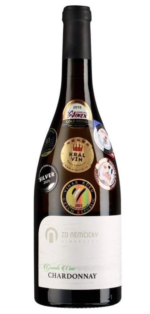 ZD Němčičky GRAND VINS Chardonnay Moravské zemské víno 0