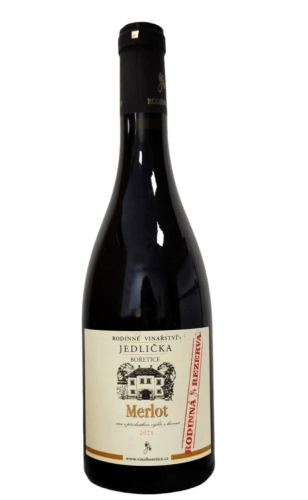 Jedlička Merlot Výběr z hroznů 0