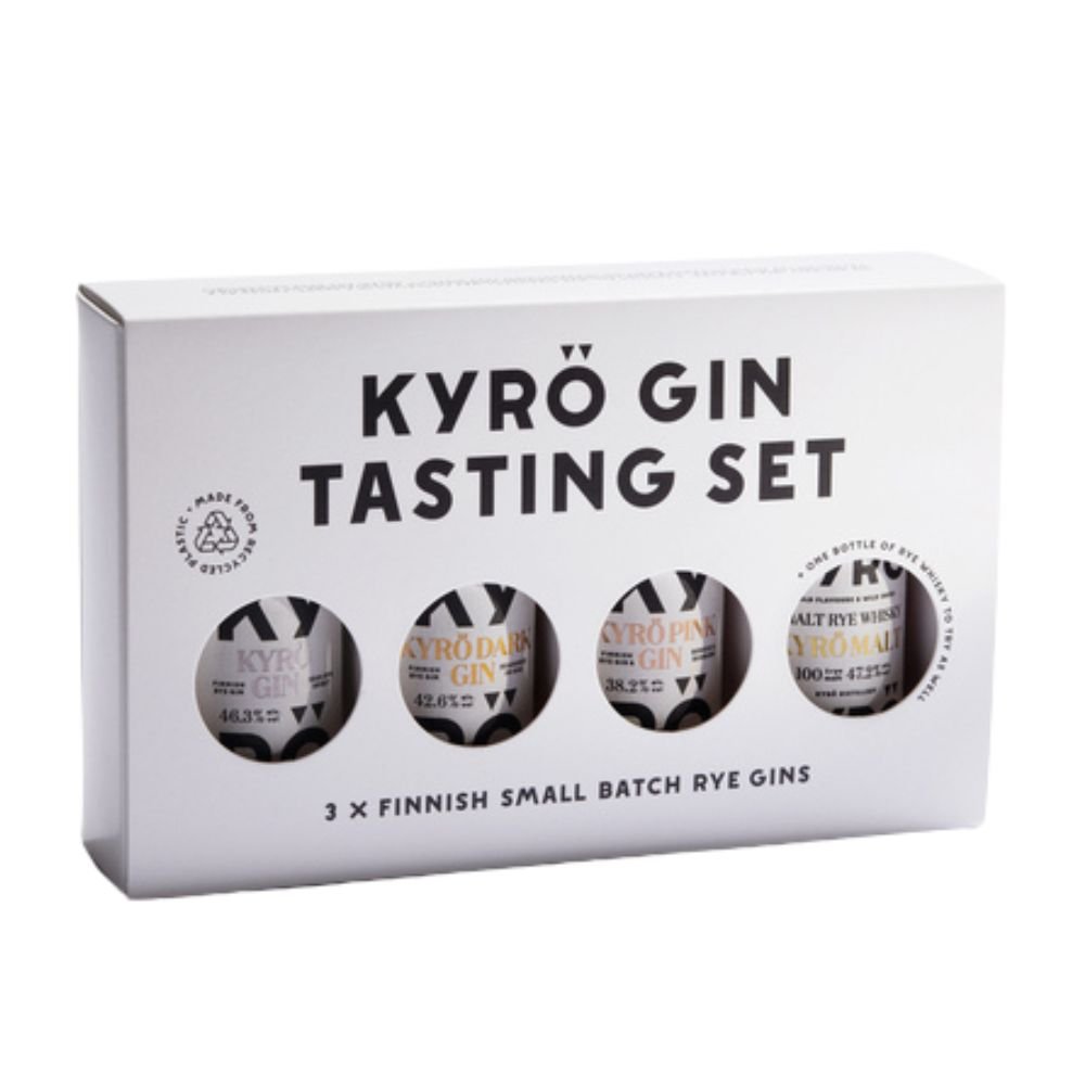 KYRÖ Gin tasting set 4×0