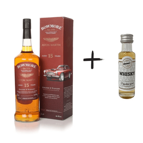 Bowmore Aston Martin 15y 1l 43% + miniatura