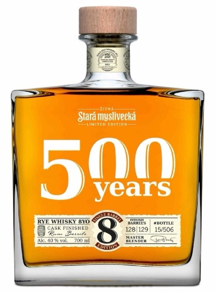 Stará Žitná Myslivecká 8y Single Barrel Rum Finish 0