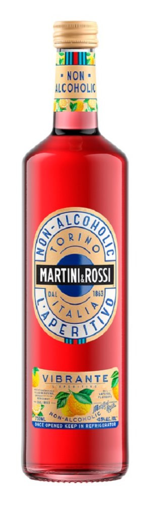 Martini Vibrante Alcohol free 0