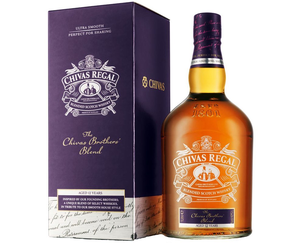 Chivas Regal Brother's Blend 12y 1l 40%