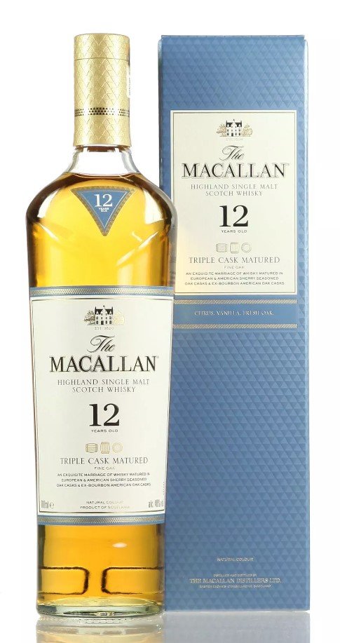 Macallan Triple Cask Matured Fine Oak 12y 0