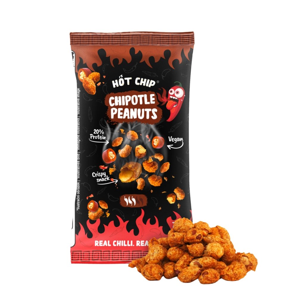 HOT-CHIP Chipotle Peanuts 70g