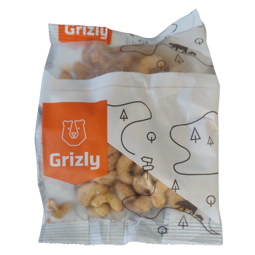 GRIZLY Kešu uzené 500g